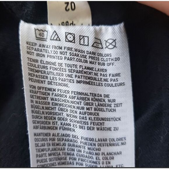 Disney Boys Black Buzz Lightyear Graphic T-shirt L Crewneck Short-Sleeve - Picture 5 of 7